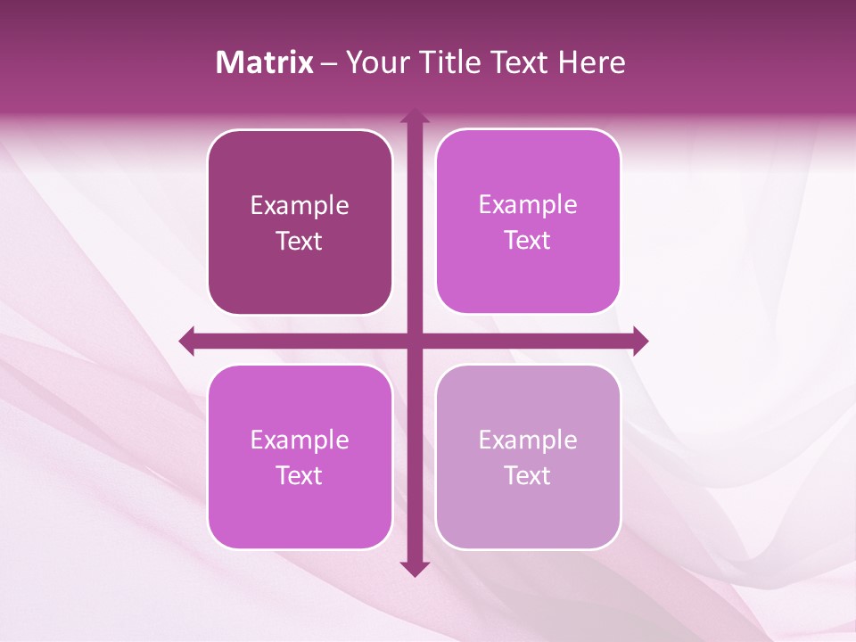 Silk Rippled Texture PowerPoint Template