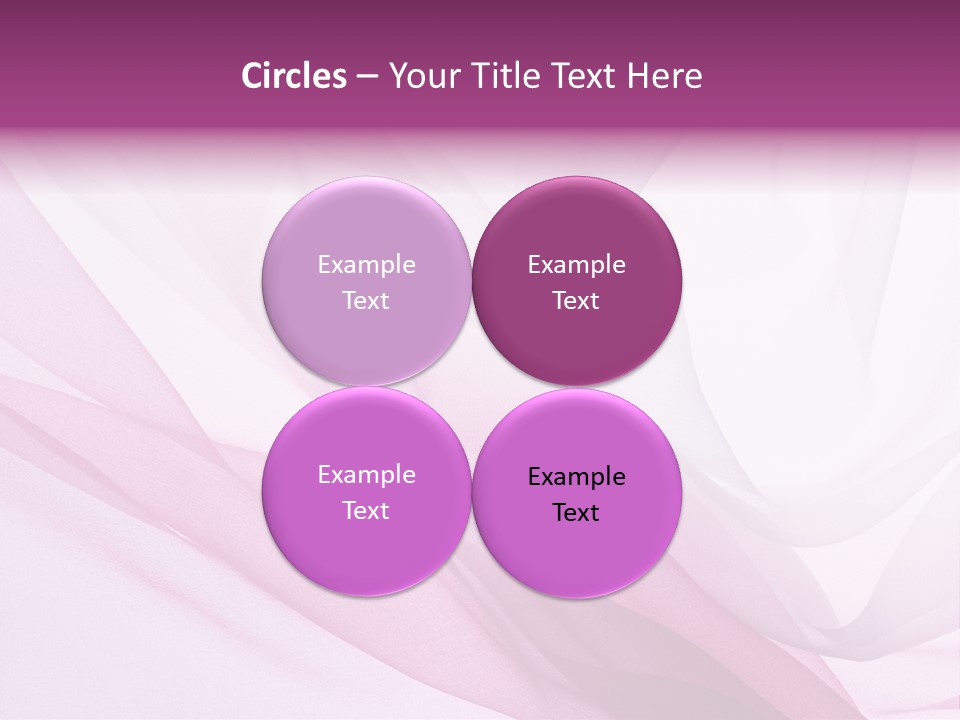 Silk Rippled Texture PowerPoint Template