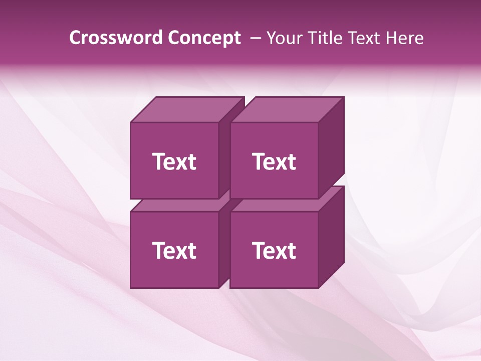 Silk Rippled Texture PowerPoint Template