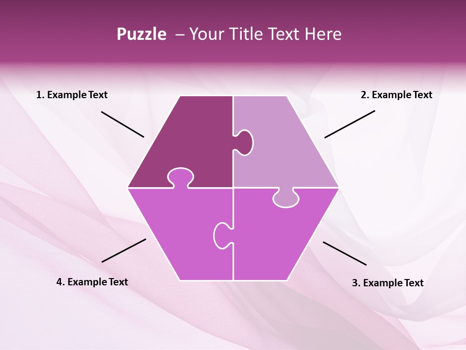 Silk Rippled Texture PowerPoint Template