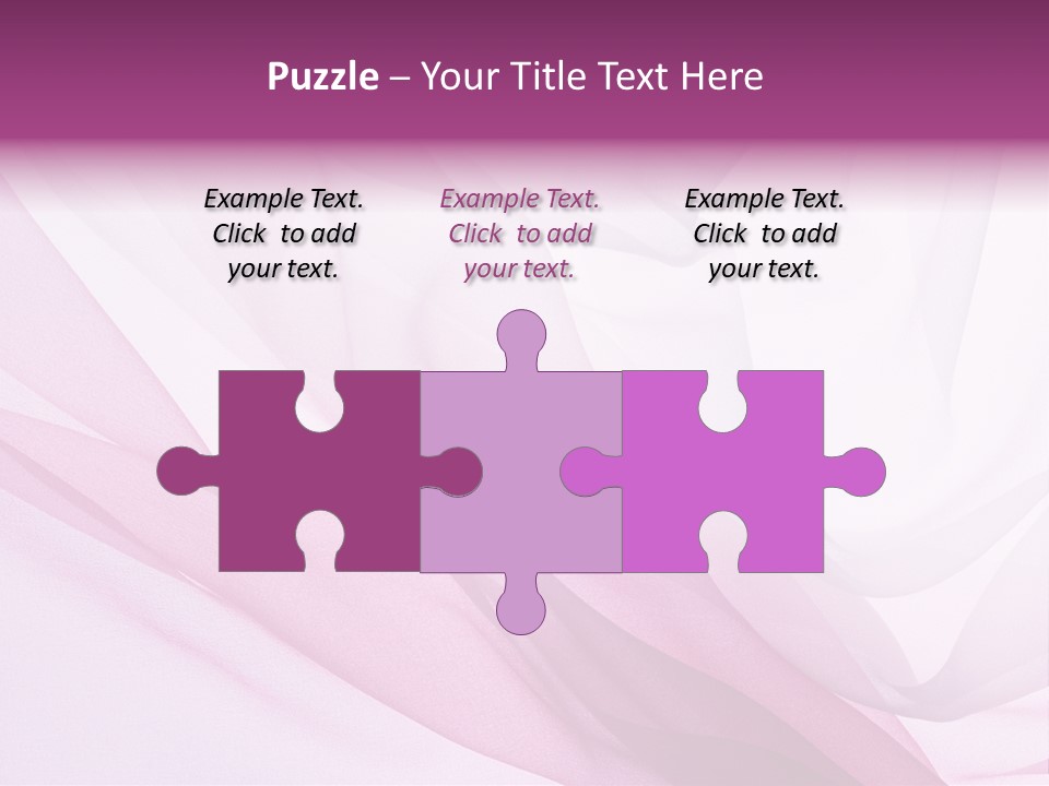 Silk Rippled Texture PowerPoint Template