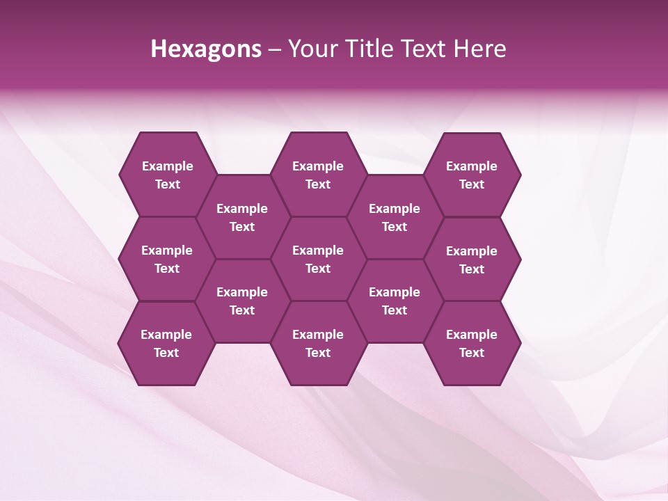 Silk Rippled Texture PowerPoint Template