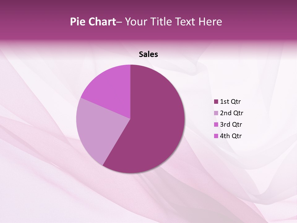 Silk Rippled Texture PowerPoint Template