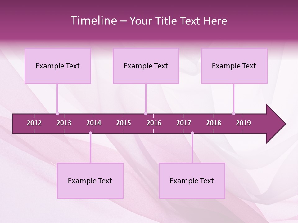 Silk Rippled Texture PowerPoint Template