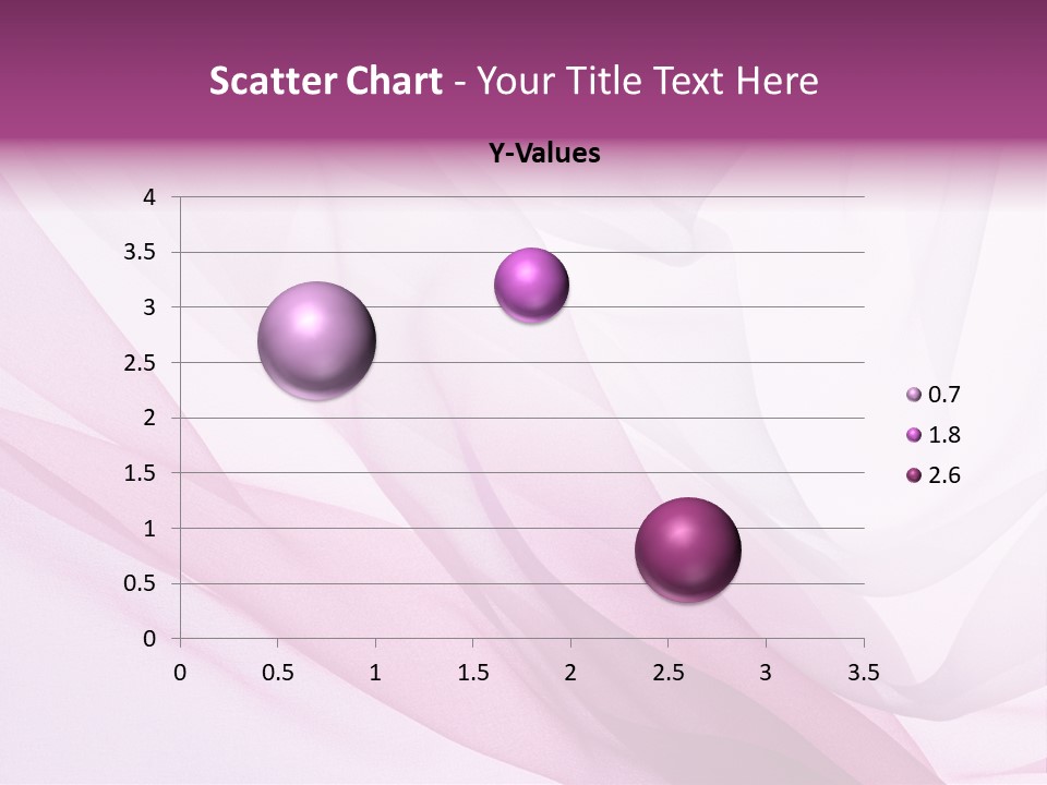 Silk Rippled Texture PowerPoint Template