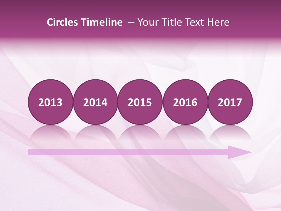 Silk Rippled Texture PowerPoint Template