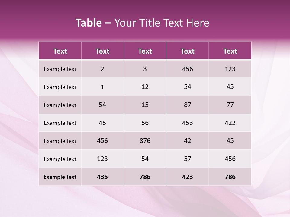 Silk Rippled Texture PowerPoint Template