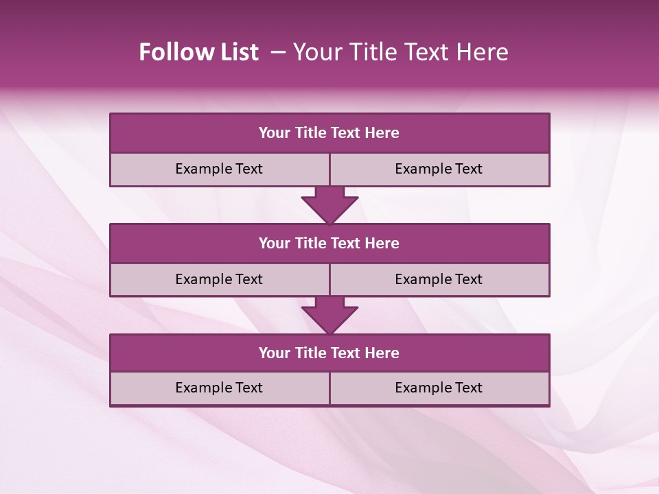 Silk Rippled Texture PowerPoint Template