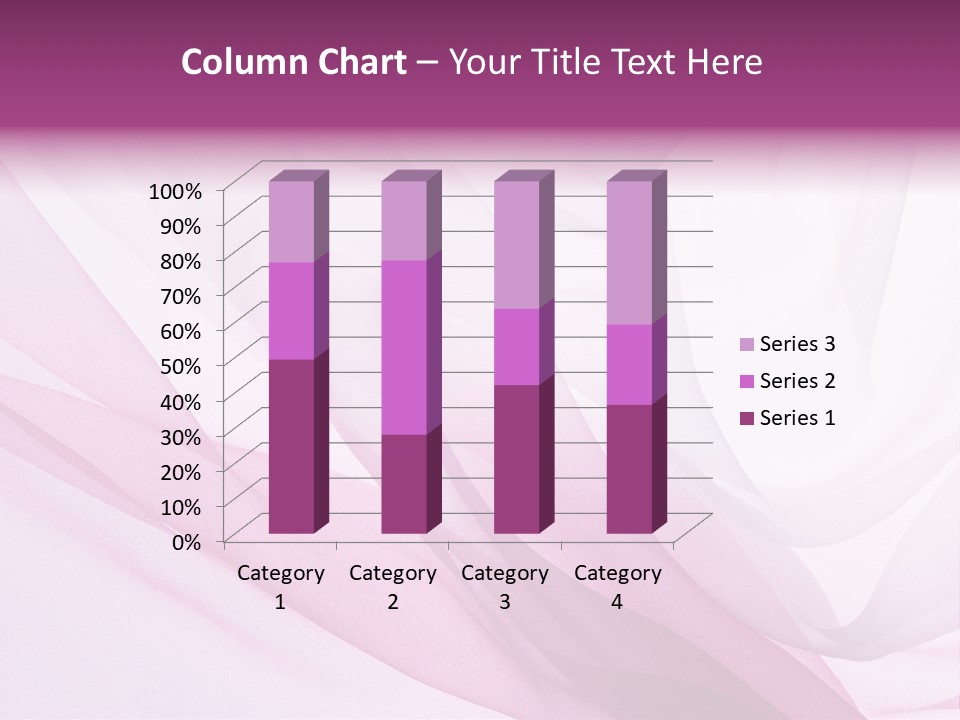 Silk Rippled Texture PowerPoint Template
