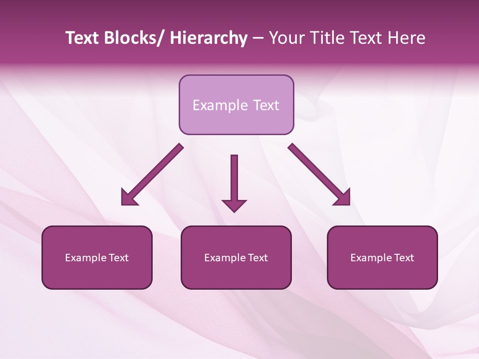 Silk Rippled Texture PowerPoint Template
