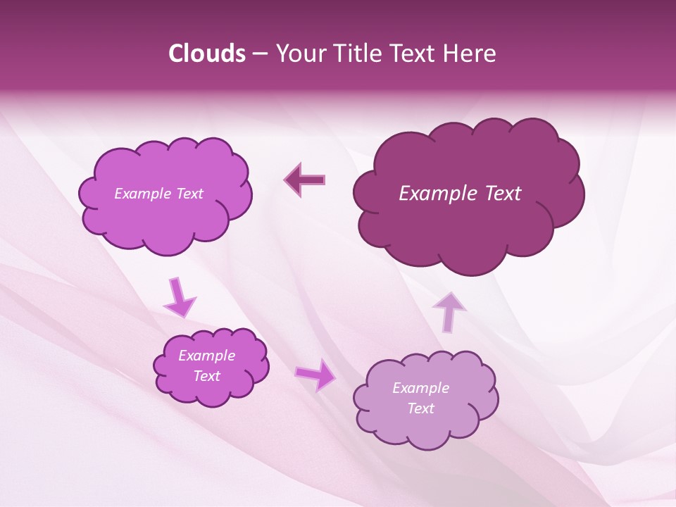 Silk Rippled Texture PowerPoint Template