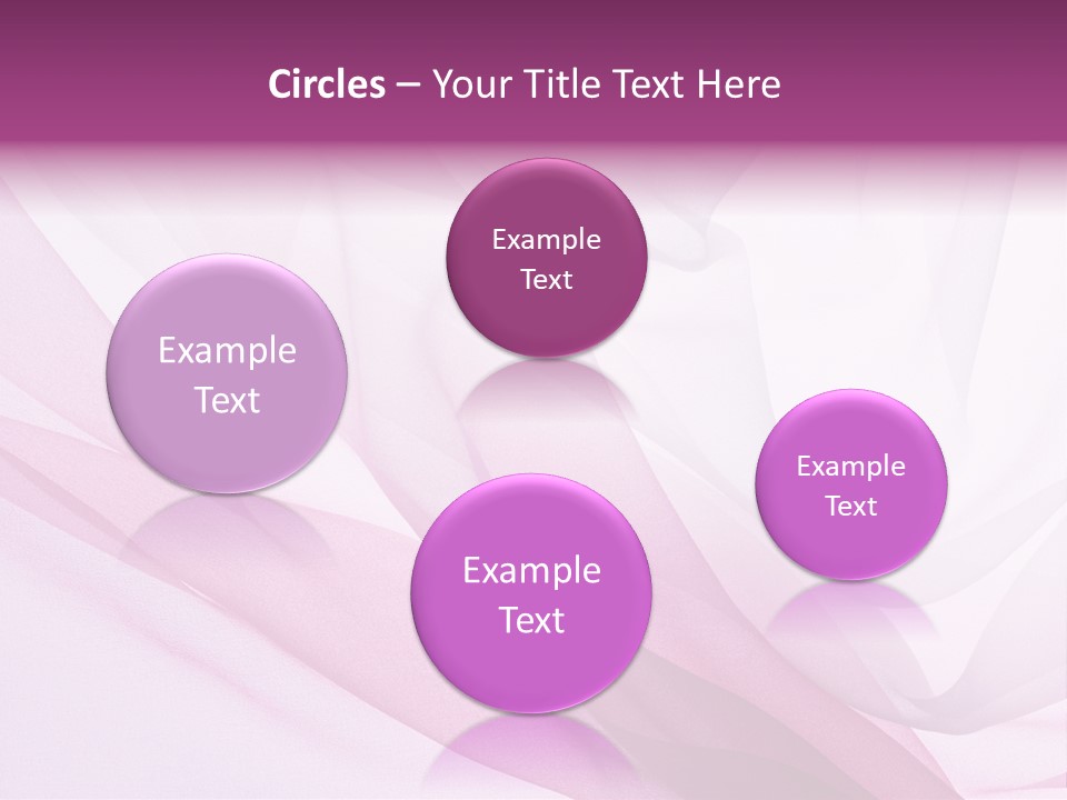 Silk Rippled Texture PowerPoint Template