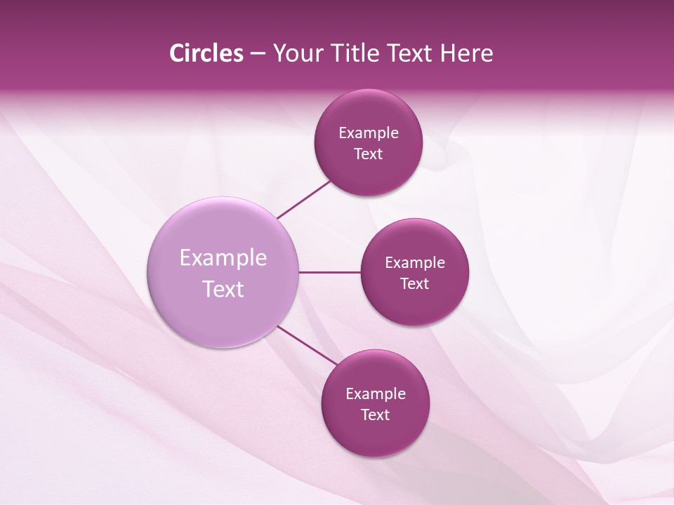 Silk Rippled Texture PowerPoint Template