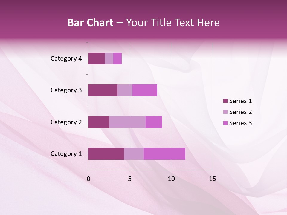 Silk Rippled Texture PowerPoint Template