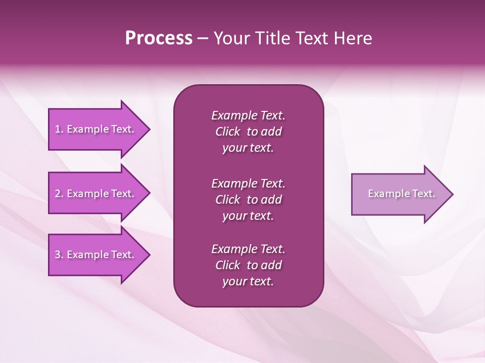 Silk Rippled Texture PowerPoint Template