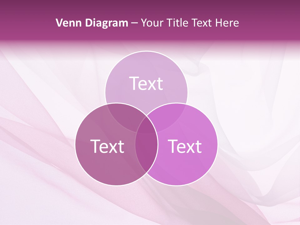 Silk Rippled Texture PowerPoint Template