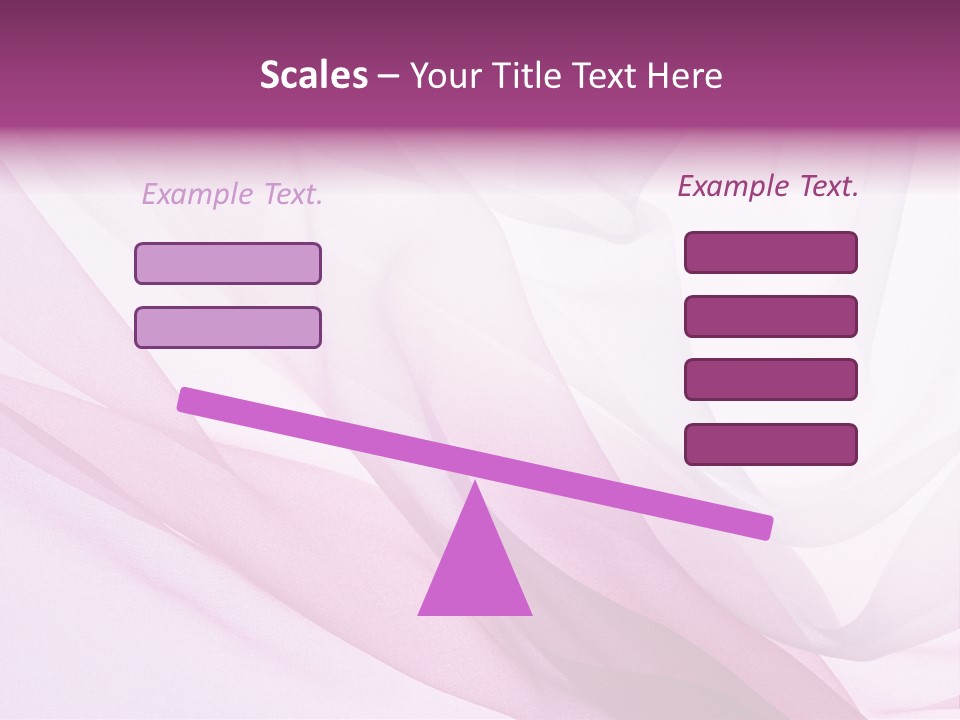 Silk Rippled Texture PowerPoint Template