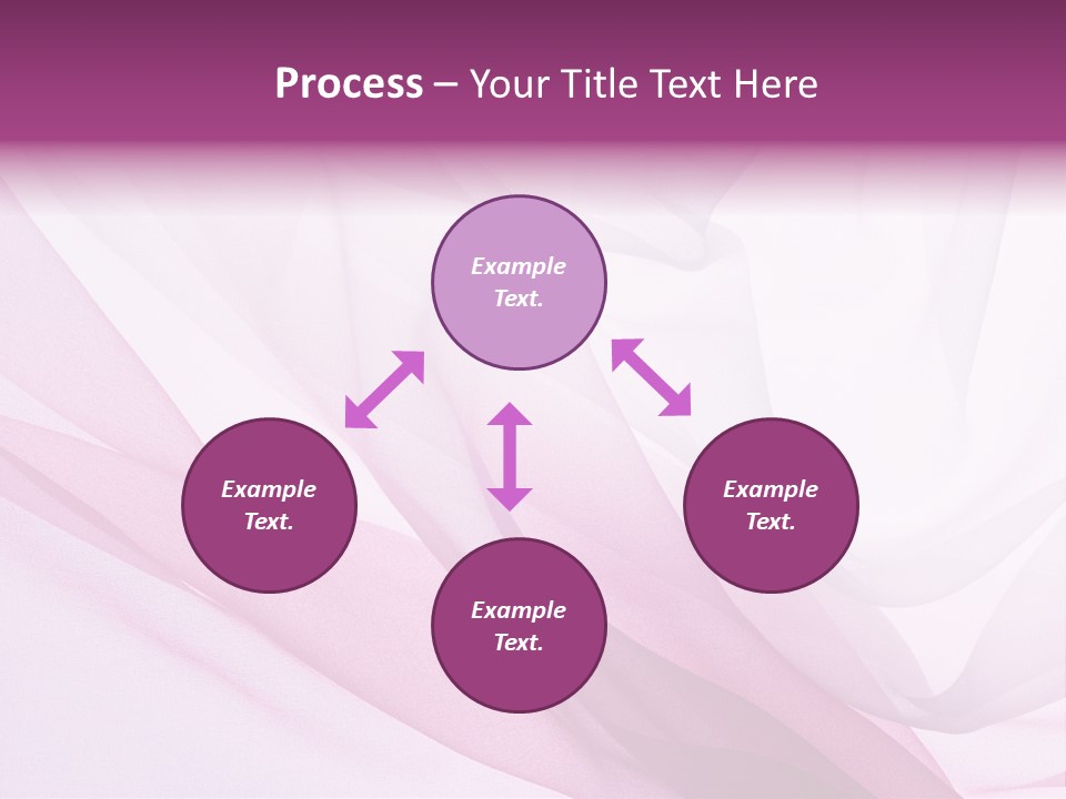 Silk Rippled Texture PowerPoint Template