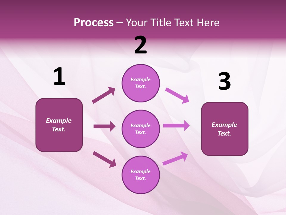 Silk Rippled Texture PowerPoint Template