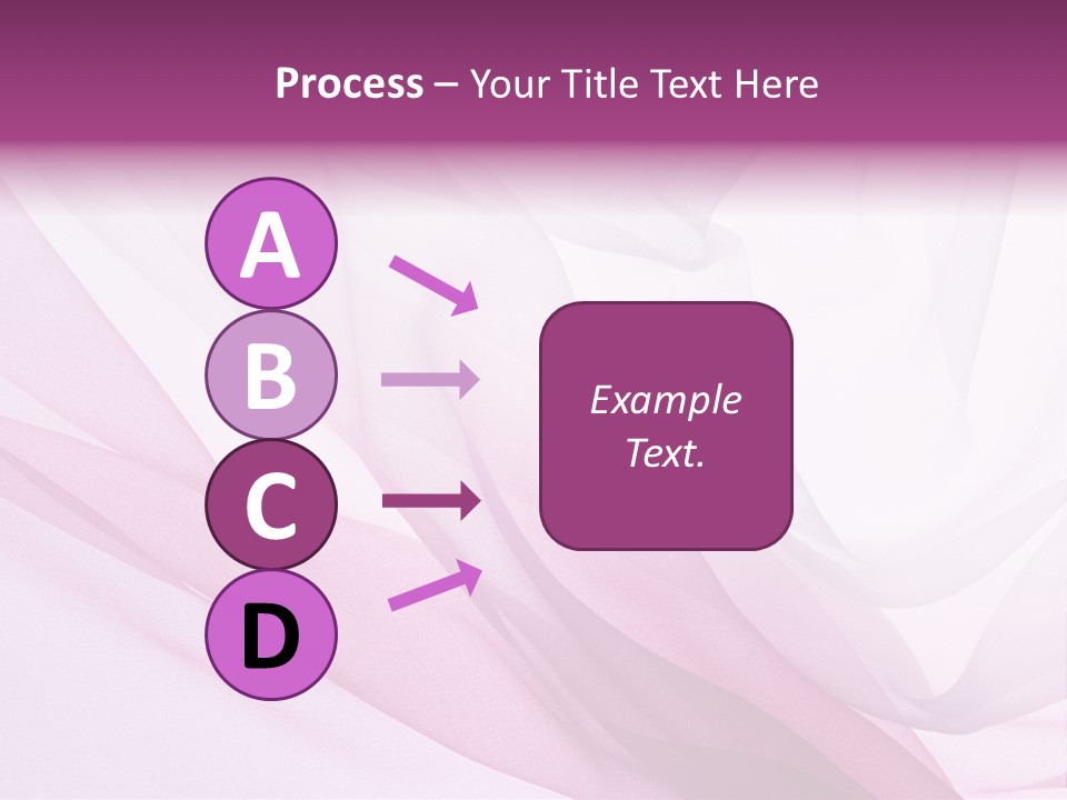 Silk Rippled Texture PowerPoint Template