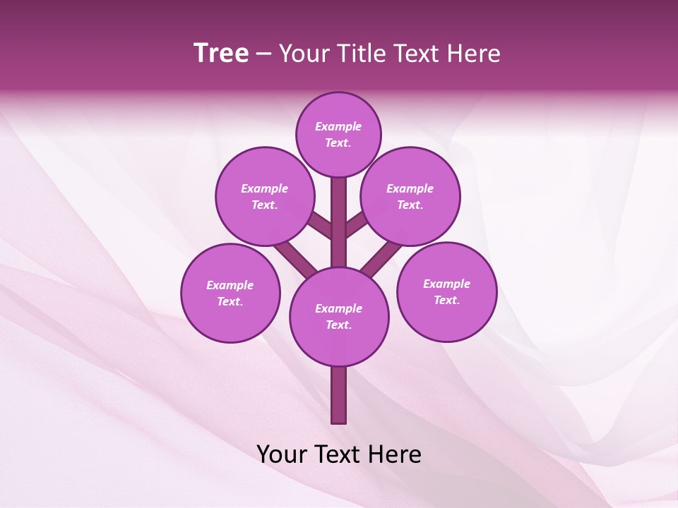 Silk Rippled Texture PowerPoint Template