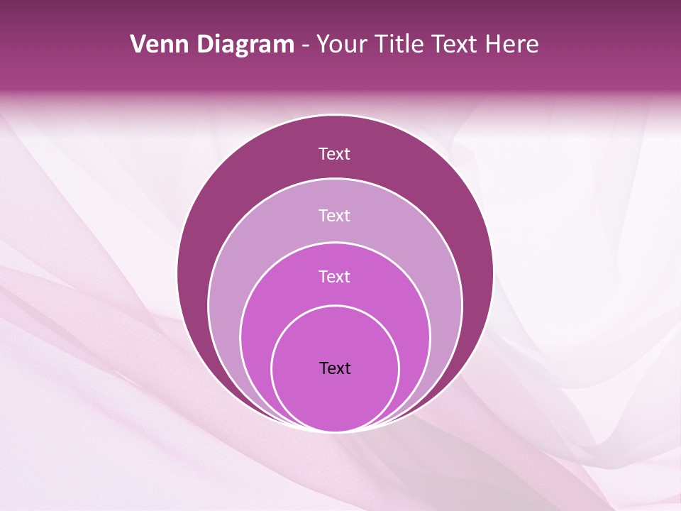 Silk Rippled Texture PowerPoint Template