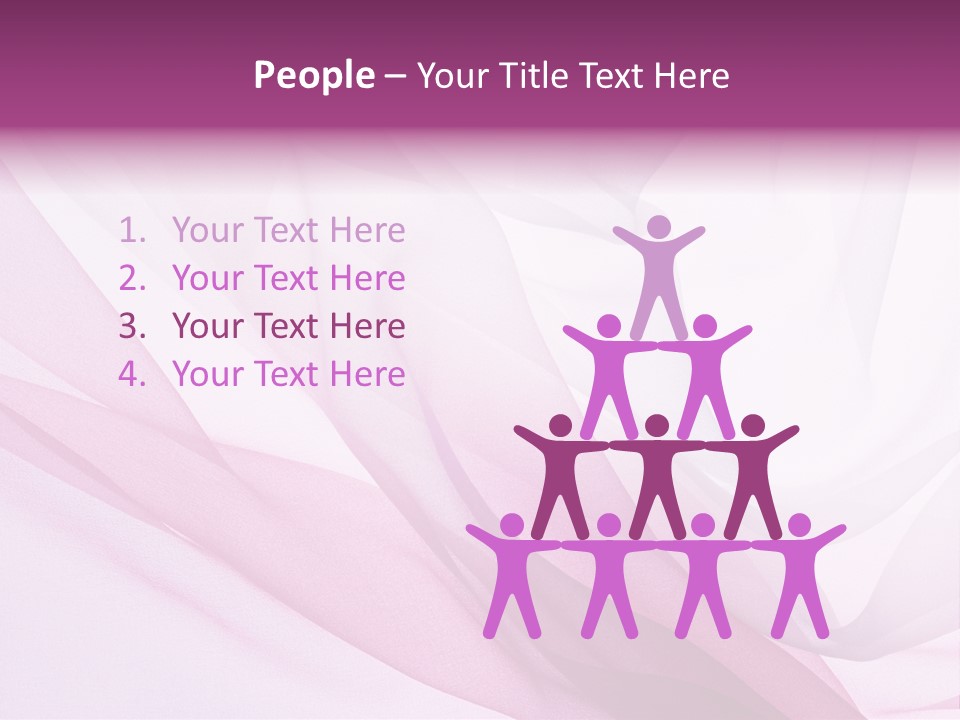 Silk Rippled Texture PowerPoint Template