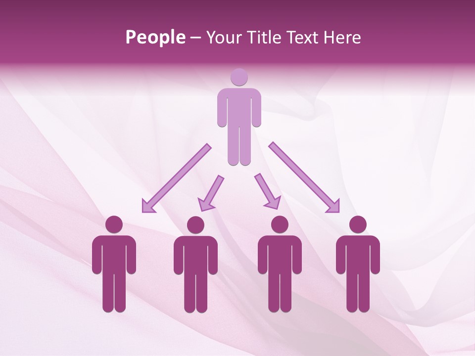 Silk Rippled Texture PowerPoint Template