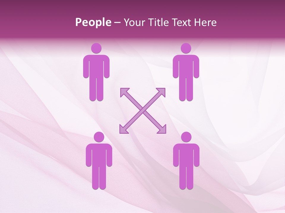 Silk Rippled Texture PowerPoint Template