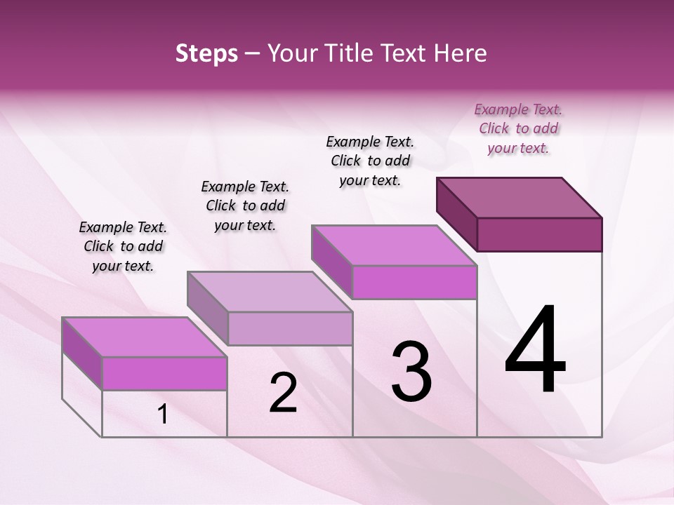Silk Rippled Texture PowerPoint Template