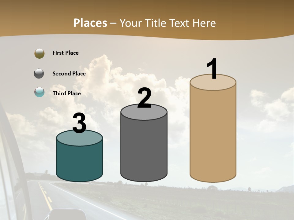 Young Jump Performance PowerPoint Template