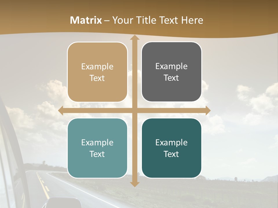 Young Jump Performance PowerPoint Template