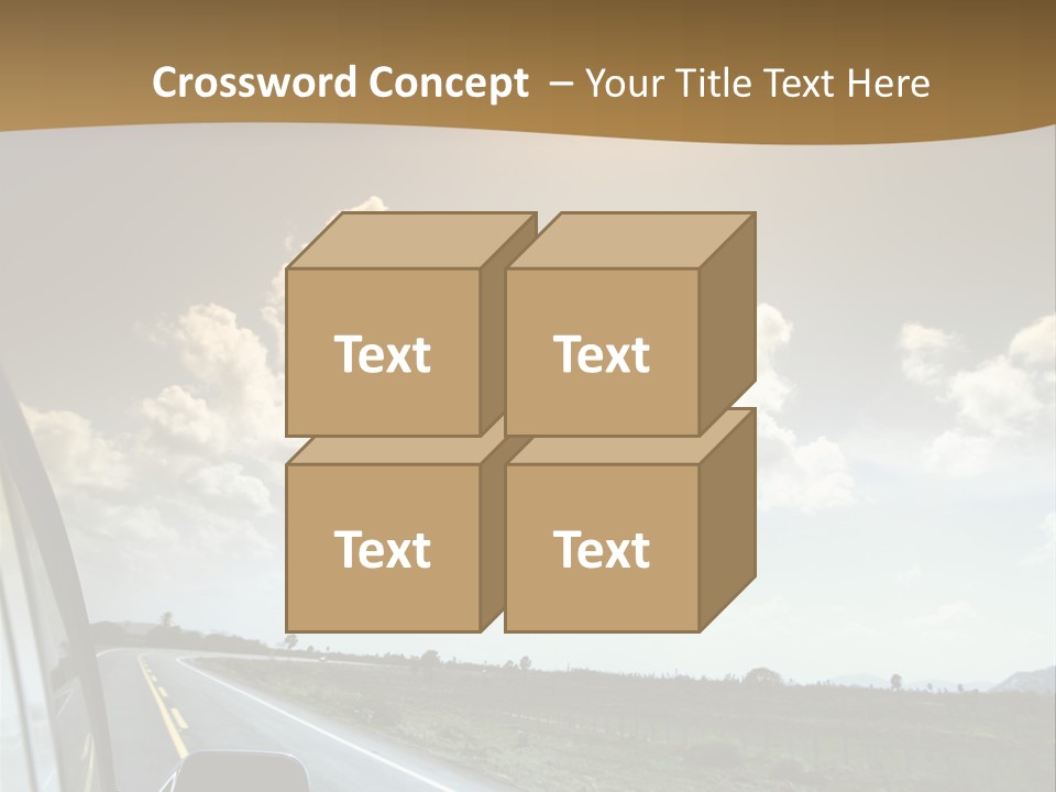 Young Jump Performance PowerPoint Template