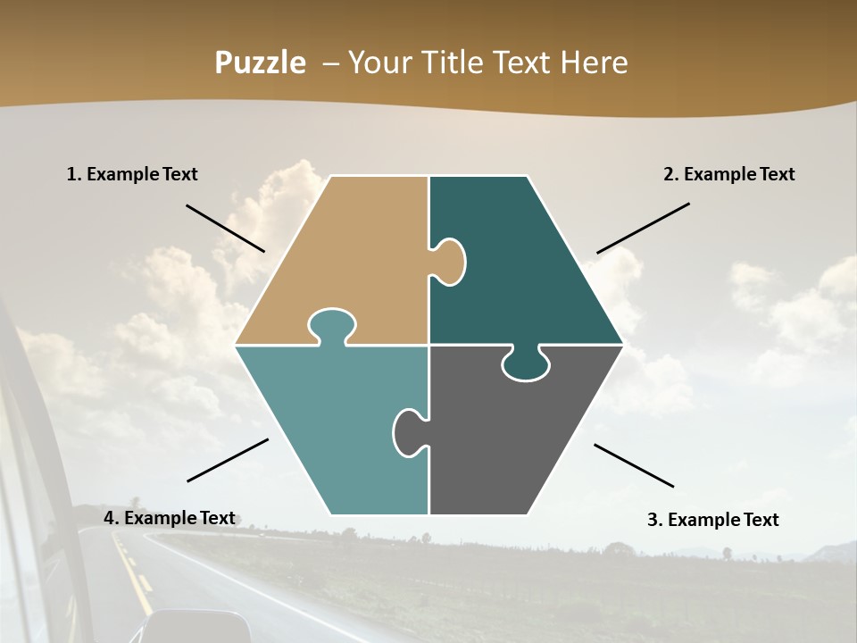 Young Jump Performance PowerPoint Template