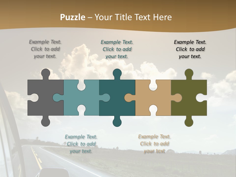 Young Jump Performance PowerPoint Template