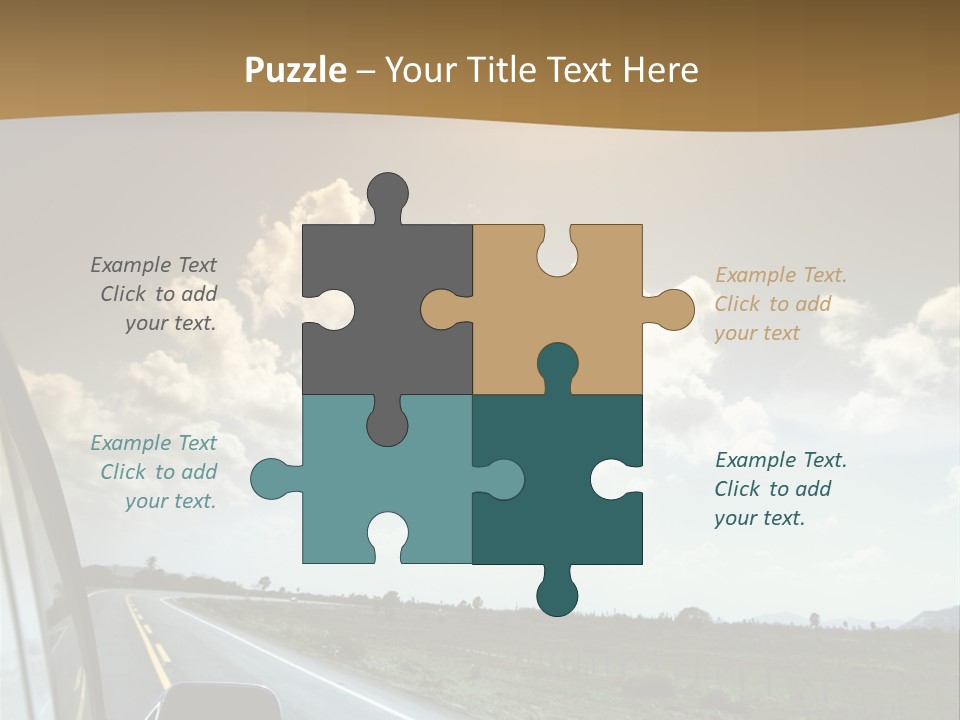 Young Jump Performance PowerPoint Template