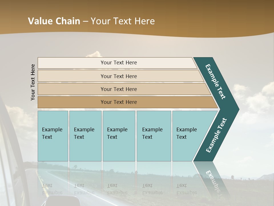 Young Jump Performance PowerPoint Template