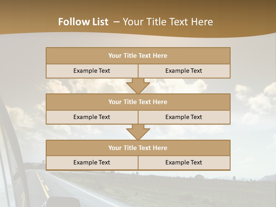 Young Jump Performance PowerPoint Template