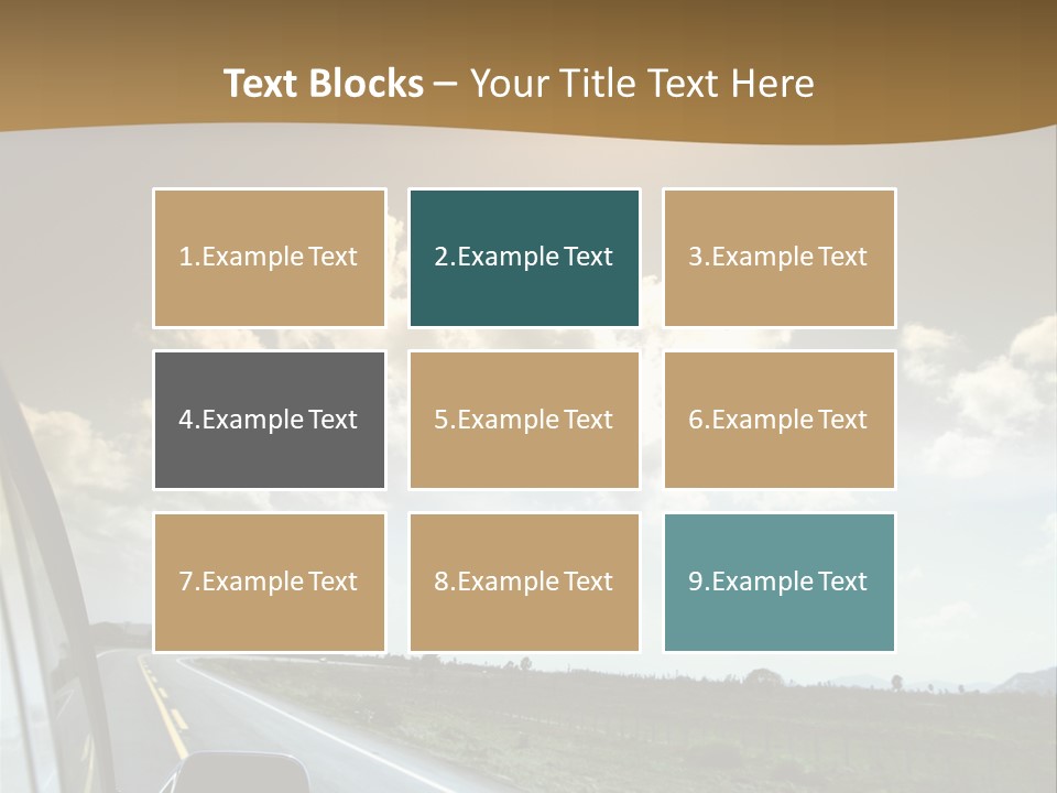 Young Jump Performance PowerPoint Template