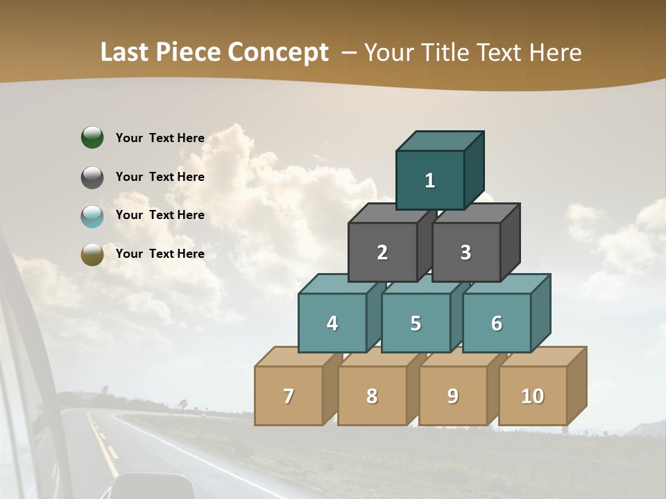 Young Jump Performance PowerPoint Template