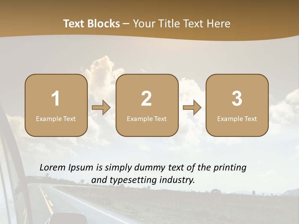 Young Jump Performance PowerPoint Template