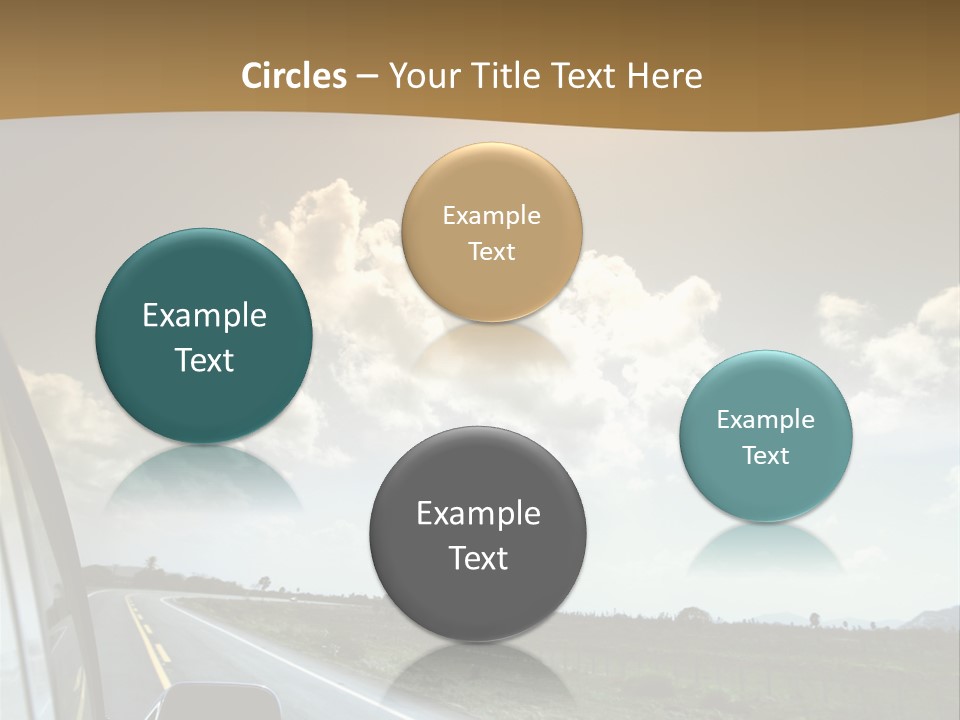 Young Jump Performance PowerPoint Template