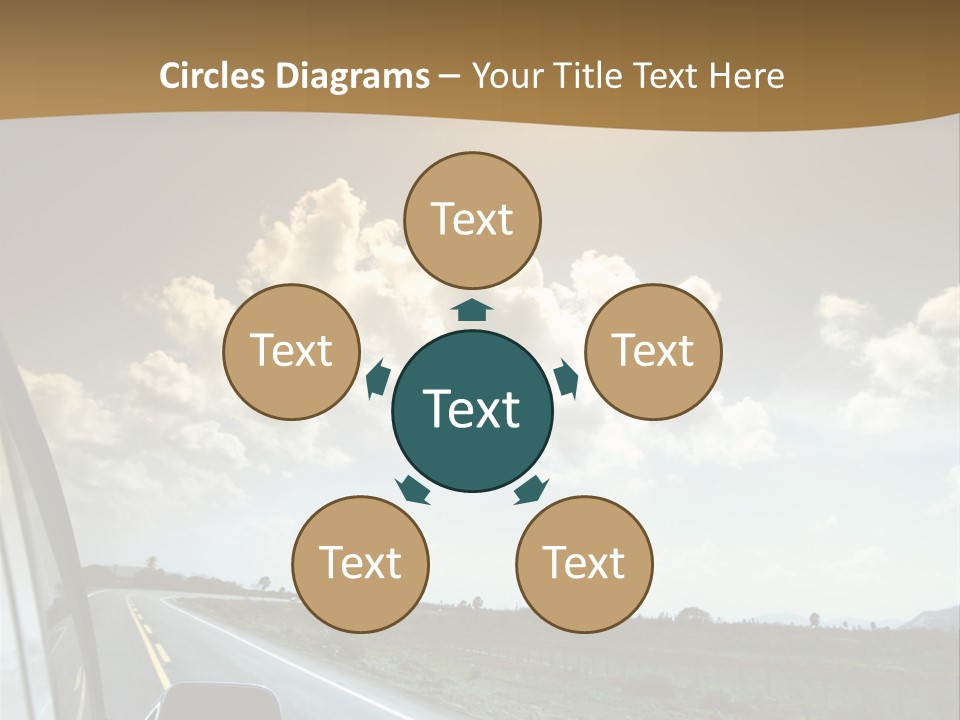 Young Jump Performance PowerPoint Template