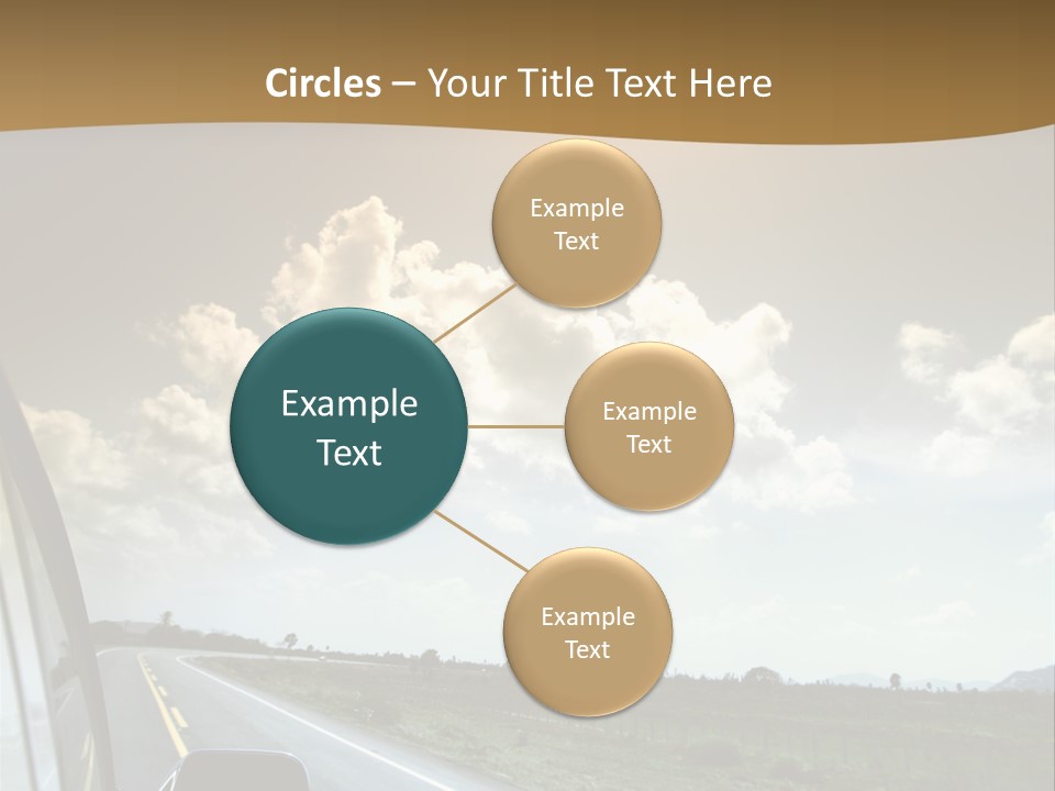 Young Jump Performance PowerPoint Template