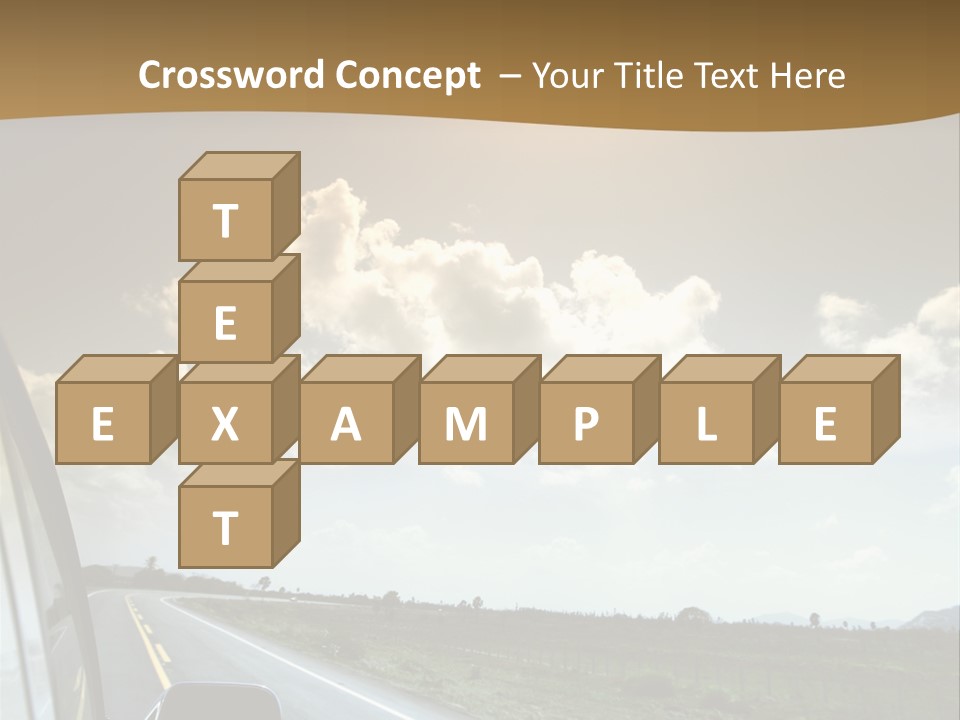 Young Jump Performance PowerPoint Template