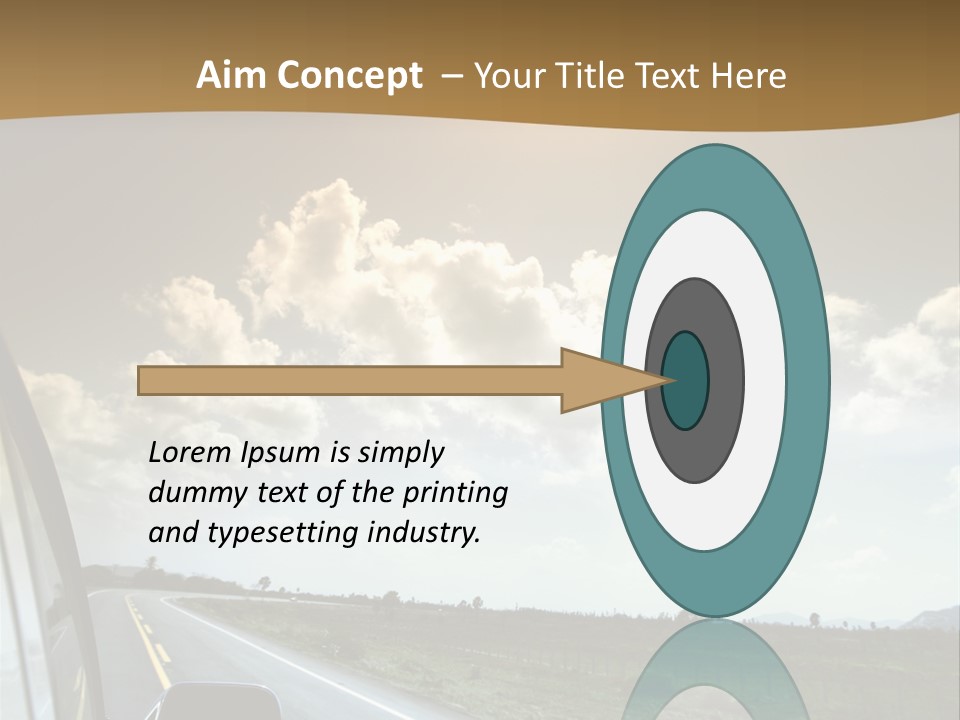 Young Jump Performance PowerPoint Template