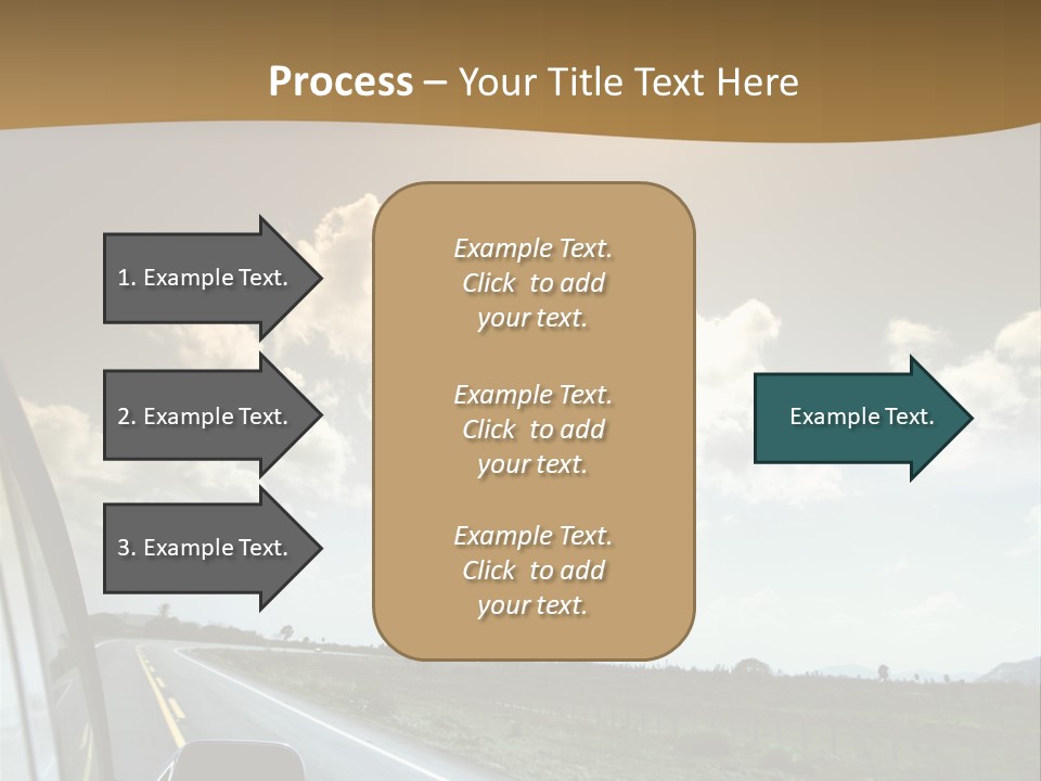 Young Jump Performance PowerPoint Template