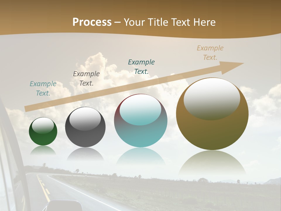 Young Jump Performance PowerPoint Template