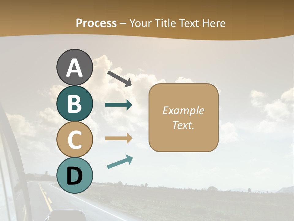 Young Jump Performance PowerPoint Template