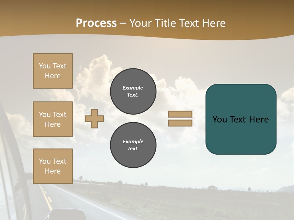 Young Jump Performance PowerPoint Template